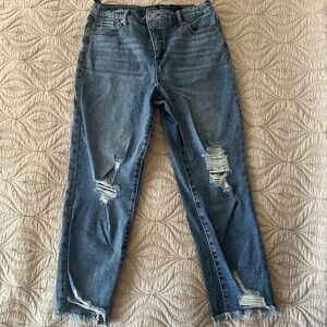 Scoop Kids Distressed Slim Ankle Jeans Size Kids Large